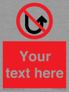 Custom prohibition No u turns